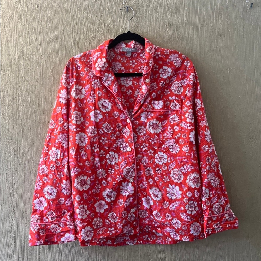 J Crew Pajama Top